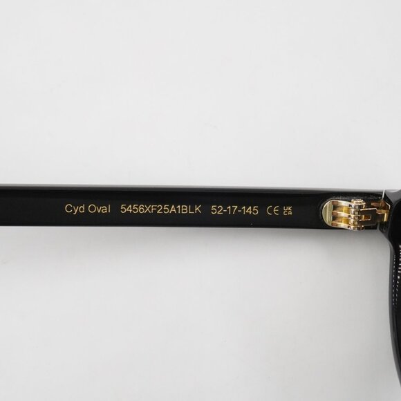 Zimmermann Cyd Oval Acetate Frame Sunglasses with Round Finish in Black (NWT) main image 7